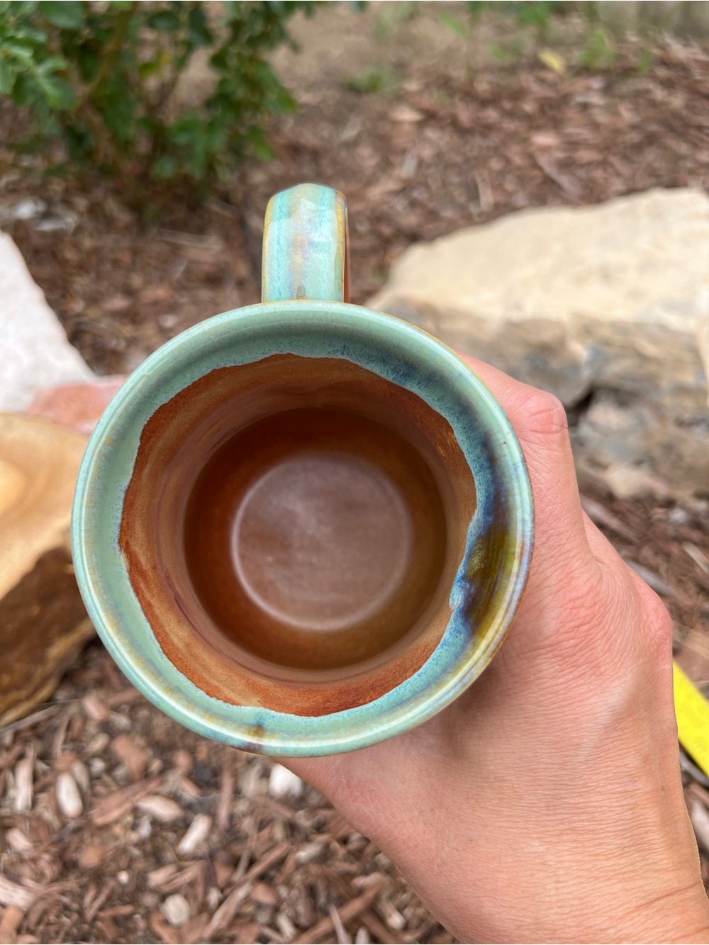 Handmade Religious Horn Creek Mug Matthew 6:25 (see pictures) - Picture 6 of 9
